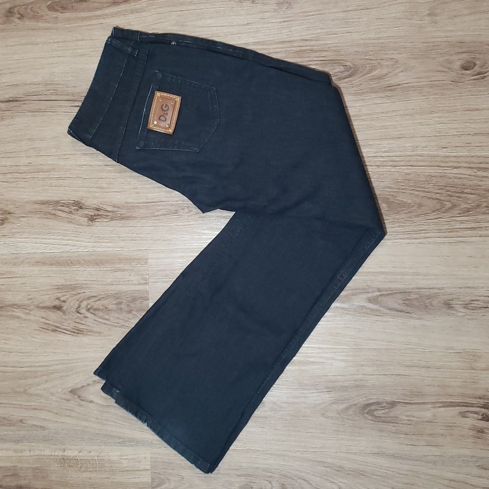 Dolce & Gabbana Hotty Low-Rise Flare Jeans Size 29